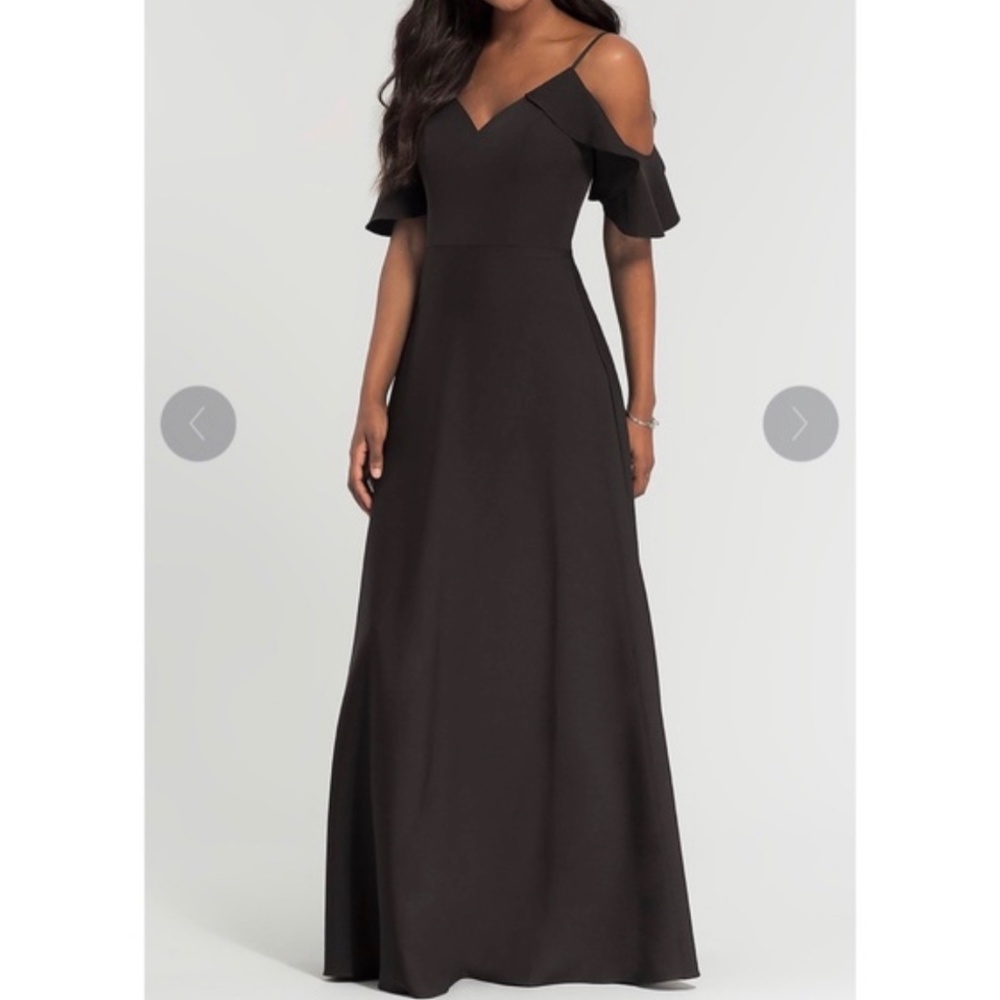 Black Kleinfeld Formal Gown - Flirty Sleeves w/ Tags!